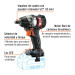 Llave de impacto inalámbrica 1/2", 20 V, sin accesorios