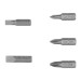 Estuche con 5 puntas de cruz y planas largo 1", Expert