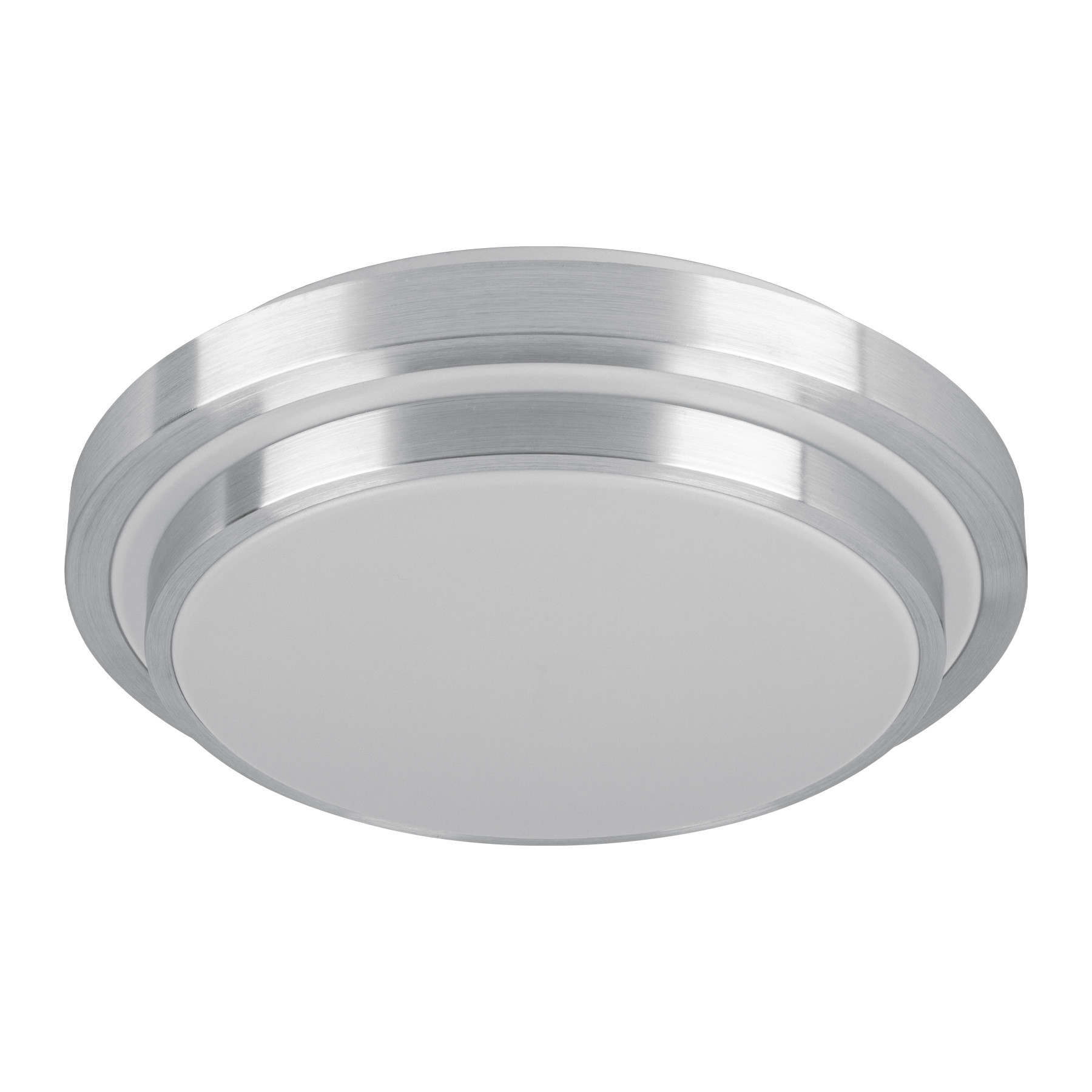 Luminario LED 22 W plafón decorativo metálico luz día, Basic