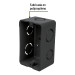 Caja tipo chalupa 2" x 4" plástica, Volteck