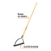 Cortador de maleza con mango de 30", Truper