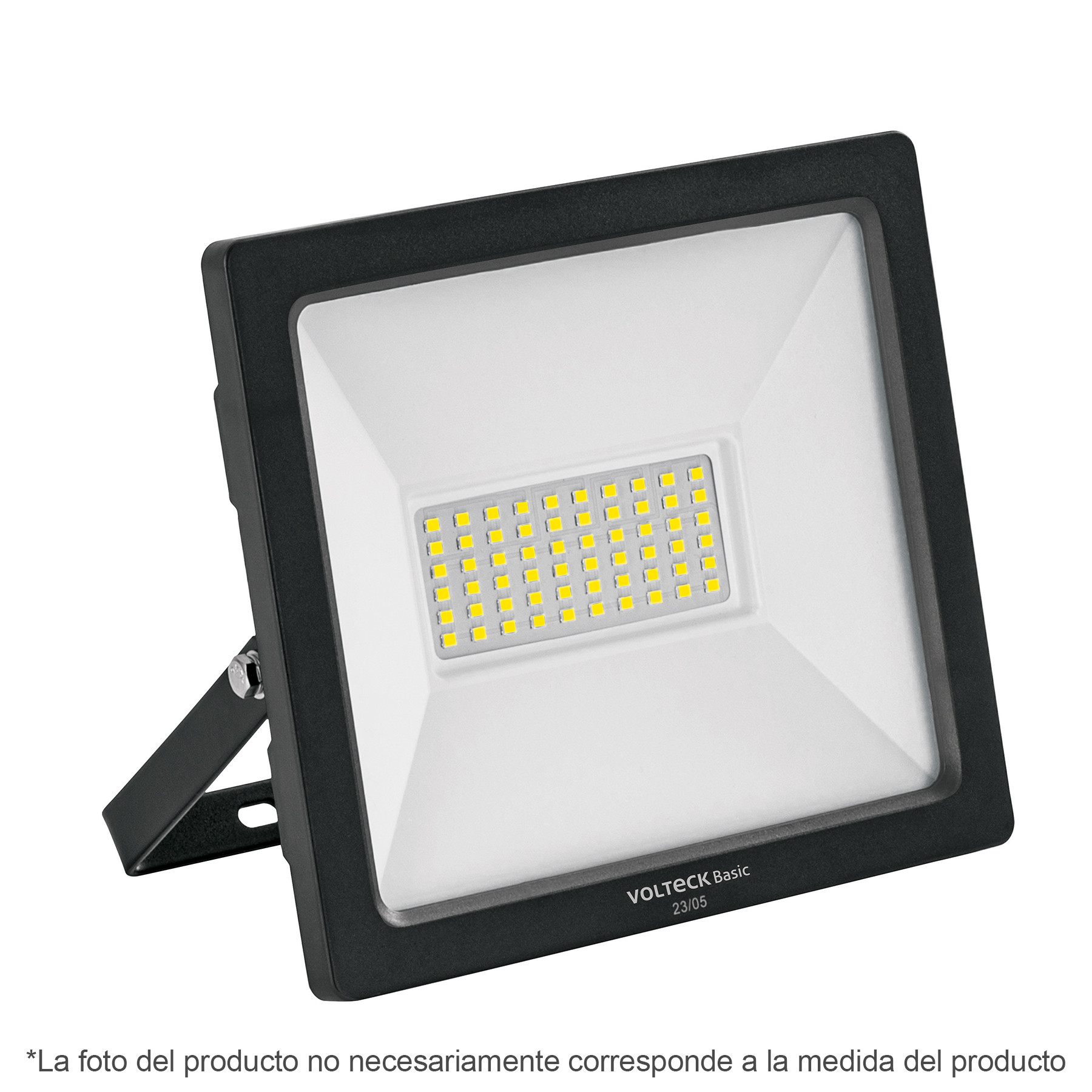 Reflector ultra delgado LED 300 W luz de día, Volteck Basic