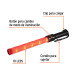 Bastón luminoso de 53 cm con luz LED y clip para cinturón