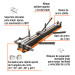Cortador azulejo 40" (100 cm) gran formato c/maletín, Expert