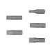 Estuche con 5 puntas planas combinadas largo 1", Expert