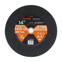 Disco Tipo 41 de 14" x 2.8 mm para corte de metal, Truper