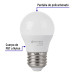 Lámpara de LED tipo bulbo G45 5 W, luz cálida, caja, Basic