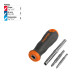 Desarmador 2 puntas dobles y barra con 2 cajas hexagonales