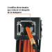 Manguera para compresor,de hule,15m x 3/8",carrete retráctil