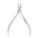 Alicate para manicure 4", cabeza recta, Pretul