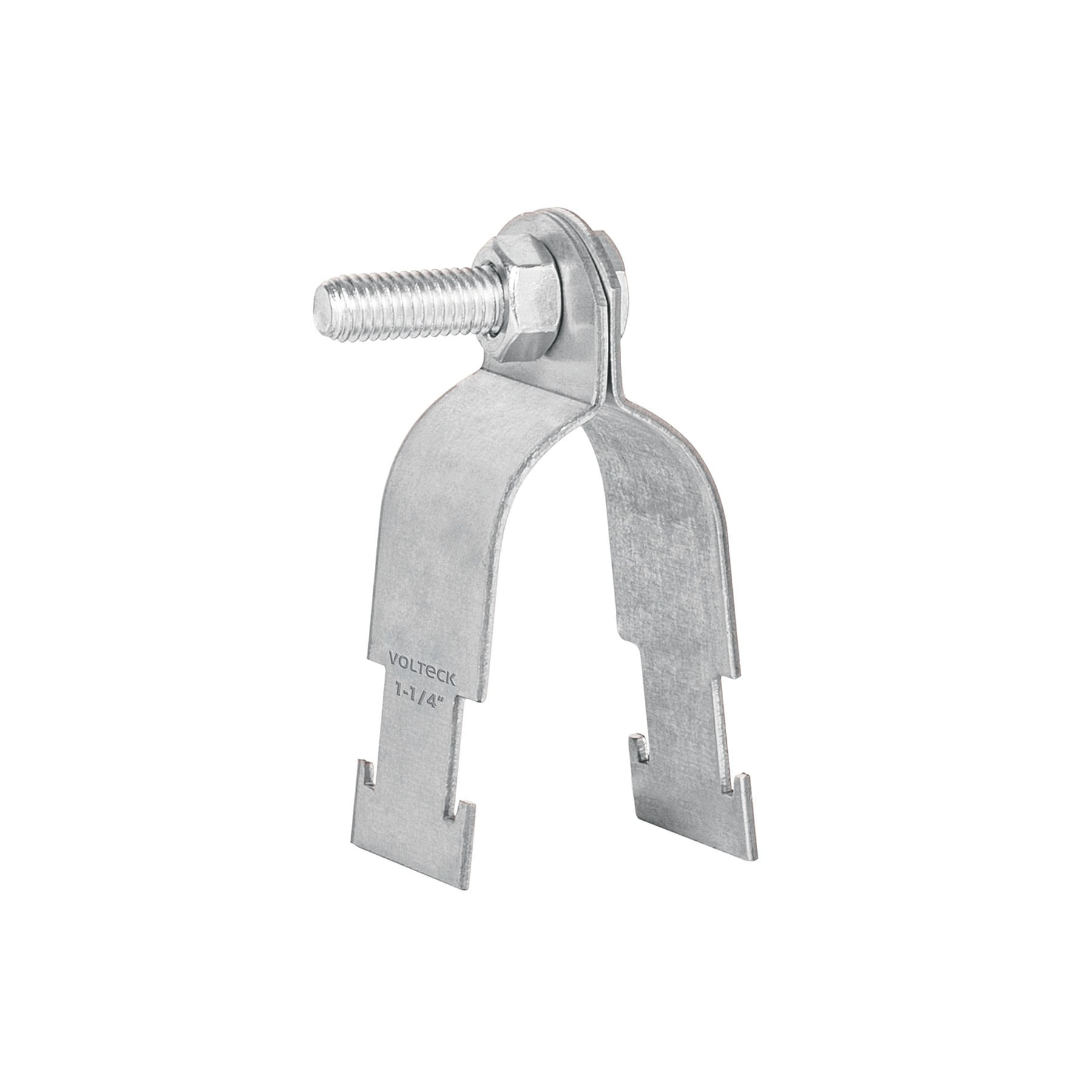 Abrazadera para unicanal de 1 1/4", Volteck