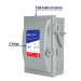 Interruptor de seguridad 2 polos, 30 A, Volteck