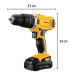 Kit rotomartillo inalámbrico 1/2" 20V y 32 accesorios Pretul