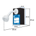 Exhibidor con regadera R-500