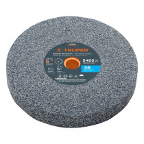 Rueda abrasiva p/esmeril 5X3/4", óxido de aluminio, grano 36