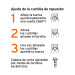 Cuchillas de repuesto para cortapernos 18", Truper