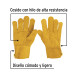 Guantes de carnaza, cortos, Pretul