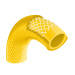 Manguera para gas, PVC amarilla, 3/8"x50m, s/conexión, Foset