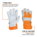 Guantes de carnaza y loneta, unitalla, Truper