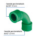 Curva 90° de PPR 3/4" x 1/2", Foset Termoflow