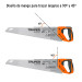 Serrucho Rapid 20", 7 DPP, mango Comfort grip, Truper