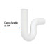 Céspol flexible 1-1/4" de PVC, para lavabo, Foset