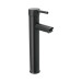 Monomando alto negro para lavabo, Foset Tubig