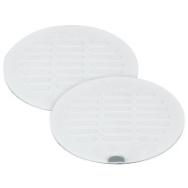 Juego 2 tapas para coladera de 5", Foset