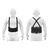 Fajas lumbares de malla transpirable