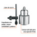 Broquero uso rudo con llave, 1/2", Truper