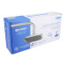 Regadera cuadrada plato ancho 6" brazo inox a muro, Foset