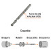 Broca piloto de 1/4" para brocasierras bimetálicas, Expert