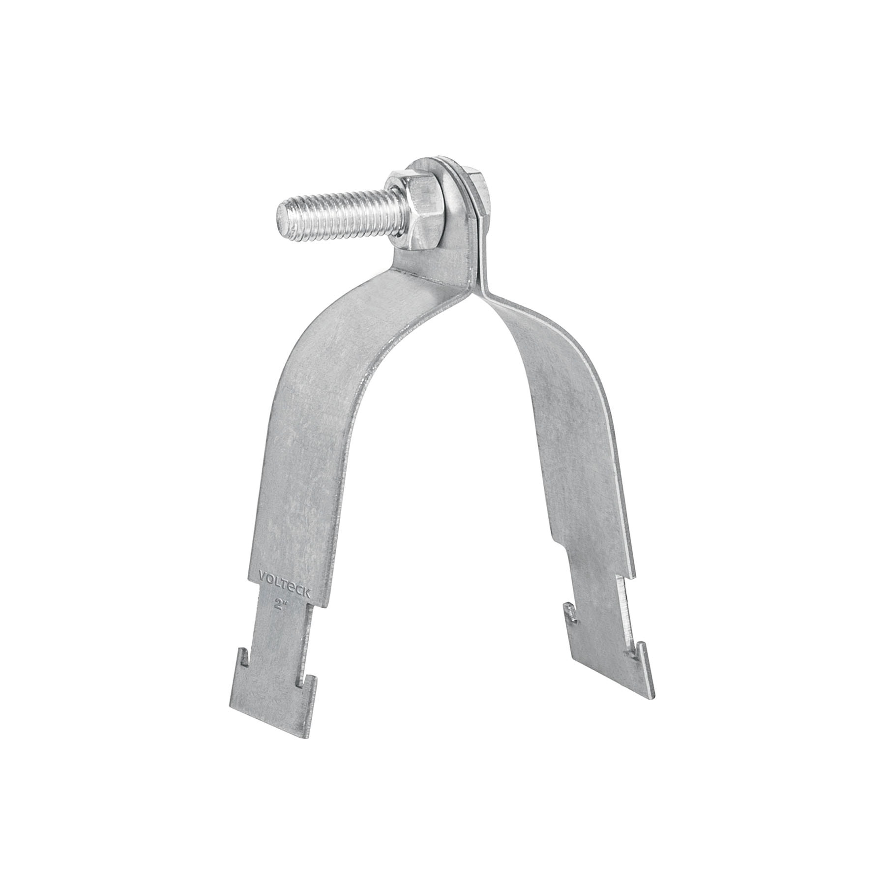 Abrazadera para unicanal de 2", Volteck