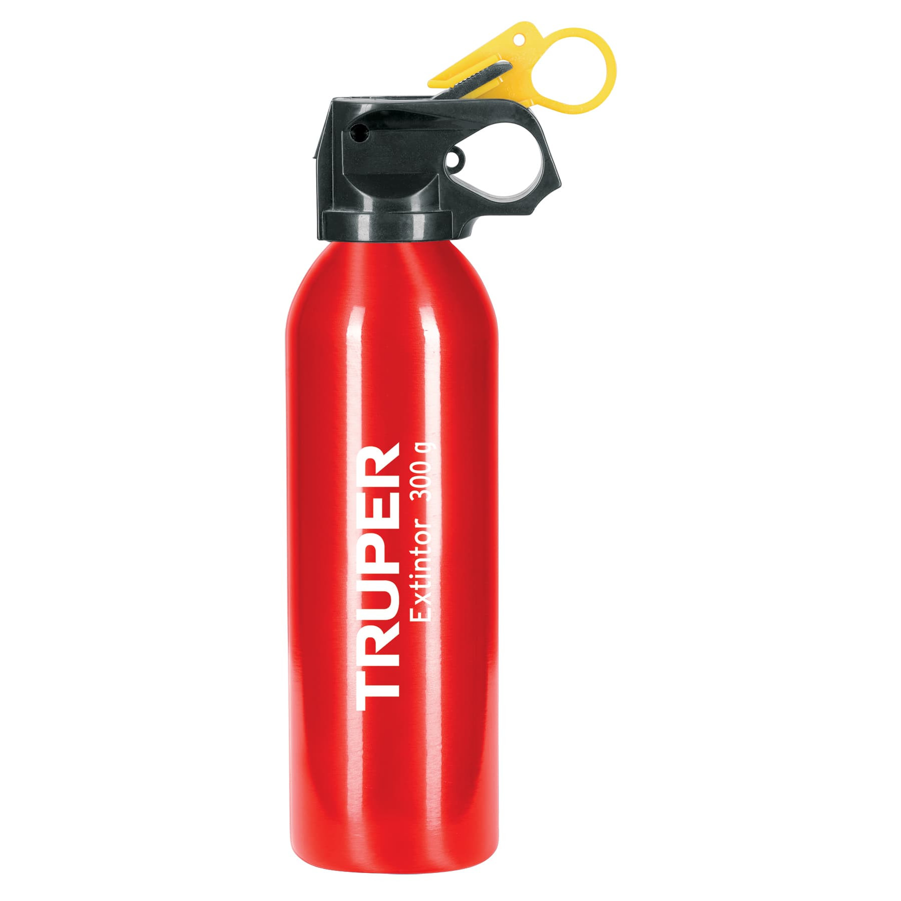Extintor portátil desechable 300 g, polvo tipo ABC, Truper