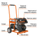 Generador portátil 5.5 kW motor a gasolina, Truper