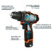 Taladro compacto inalámbrico 3/8", 12 V, Truper