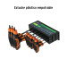 Juego de 8 llaves torx extralargas con mango T, Truper