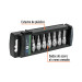 Juego de 7 dados cuadro 3/8" punta torx, Truper