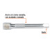 Extensión de 3" para matraca, cuadro 1/4", Truper