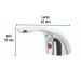 Maneral de palanca p/monomando lavabo MP-419, cromo, Basic