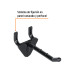 Gancho de plástico para perfocel y para ranurado, 2", Truper
