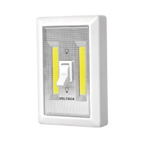 Luz LED 200 lm para pared con interruptor con 3 pilas AAA