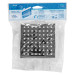Regadera cuadrada ABS 4" acabado cromo sin brazo, Foset