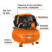 Compresor libre de aceite compacto 24L, 2-2/3HP 127V Truper