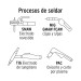 Careta electrónica p/soldar, panel digital, 9 a 13, EXPERT