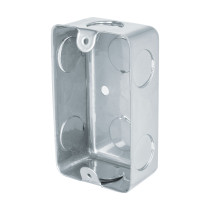 Caja tipo chalupa 2" x 4" económica, Volteck