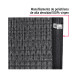 Rollo de toldo sombra 80% de 25 m x 1.85 m, Fiero