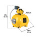 Equipo hidroneumático 50L, bomba periférica 1/2 HP, Pretul