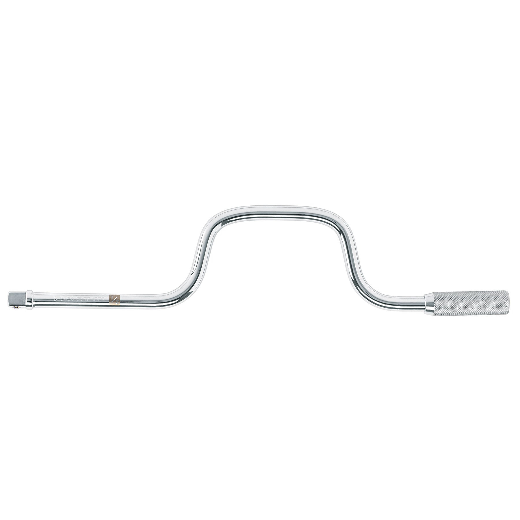 Mango cuadro 1/2" berbiquí, largo 18", Truper