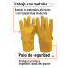 Guantes de carnaza, cortos, unitalla, Truper